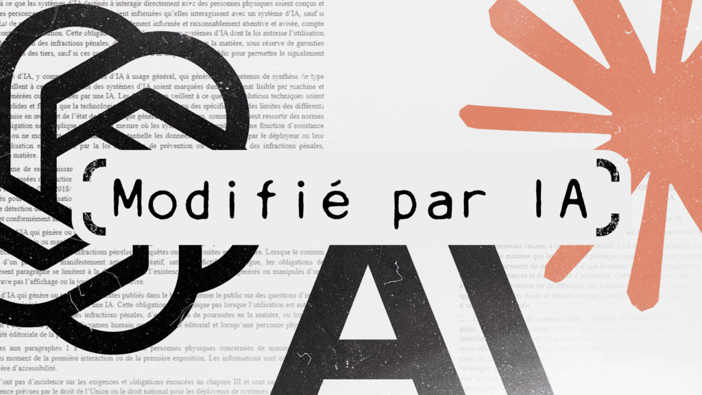 Marquage des contenus générés par IA : vers plus de transparence ?