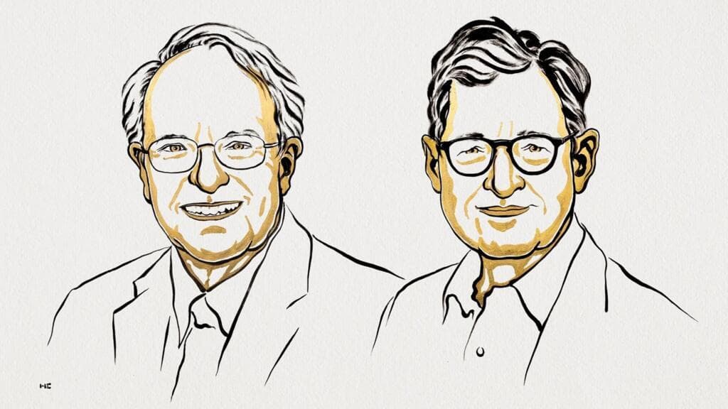 Le prix Nobel d'économie décerné aux Américains Robert E. Hall et Michael Woodford