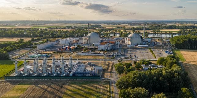 Dans l’ouest de l’Allemagne, la centrale nucléaire désaffectée de Biblis veut renaître par la fusion