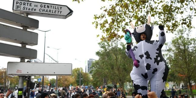 En images. Manifestations du 24 octobre : un dispositif policier important, des premiers rassemblements assez calmes