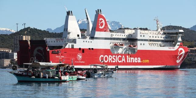 En Corse, la compagnie maritime Corsica Linea suspend toute activité jusqu’à lundi après des blocages