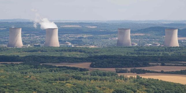 Fortes chaleurs : record de puissance indisponible pour le parc nucléaire d’EDF dimanche
