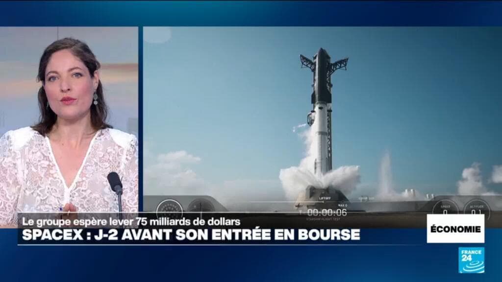 J-2 avant l'entrée en Bourse de SpaceX