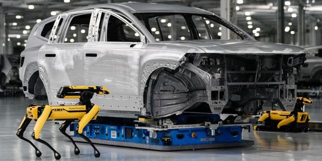 Bienvenue à Metaplant, l’usine ultra-automatisée Hyundai à Ellabell, en Géorgie, où les salariés côtoient des robots