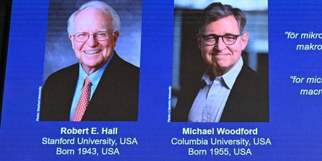 Le prix Nobel d’économie 2026 décerné aux Américains Michael Woodford et Robert E. Hall
