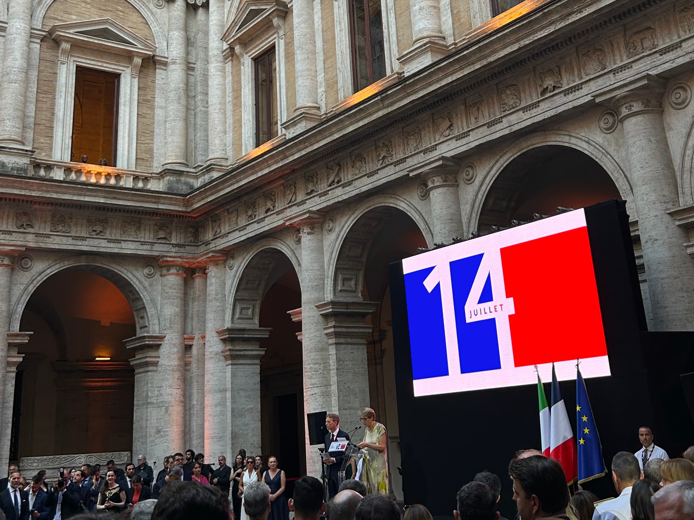 14 juillet à Rome : la coopération franco-italienne célébrée au Palais Farnèse restauré