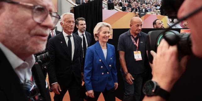 Face à des patrons français « amoureux déçus de l’Europe », Ursula von der Leyen défend une Union « qui produit, investit et protège »