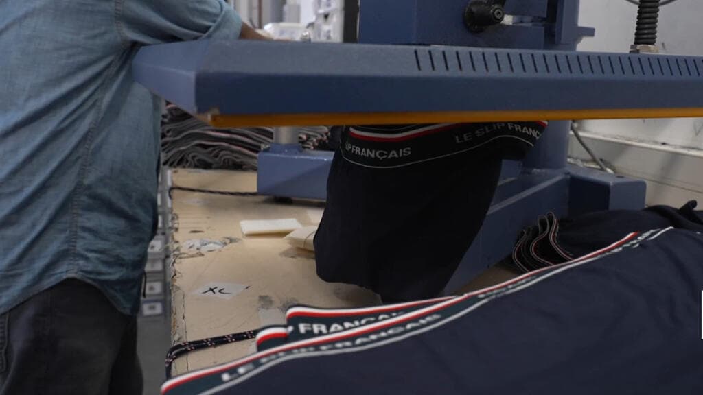 Le Slip français entre en bourse, un pari sur le "Made in France"