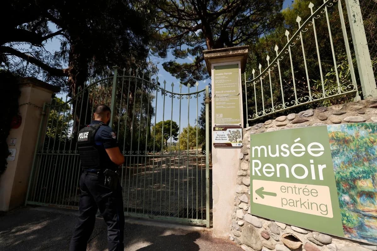France : Deux Renoir volés retrouvés au musée de Cagnes-sur-Mer, six arrestations