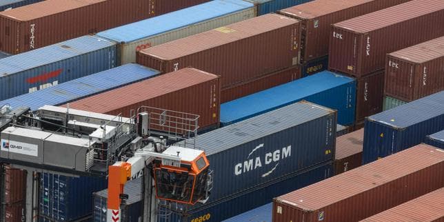 Le déficit commercial de la France se creuse en mai à près de 7 milliards d’euros, selon les douanes