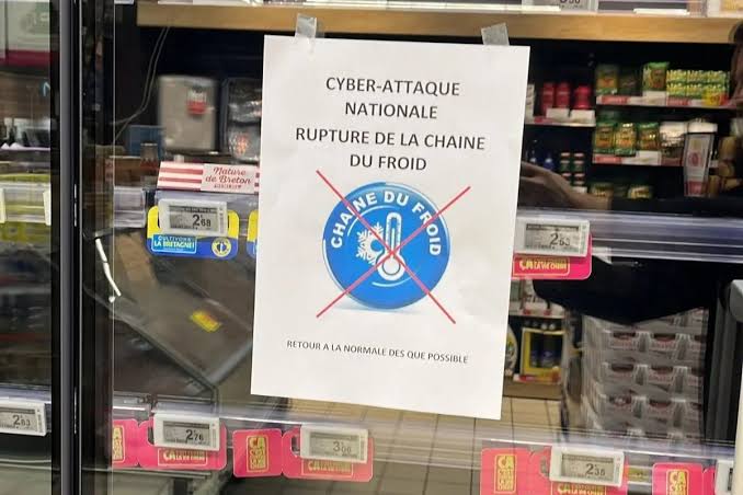 France : cyberattaque dans les supermarchés, réfrigérateurs hors service et millions d'euros de produits gaspillés