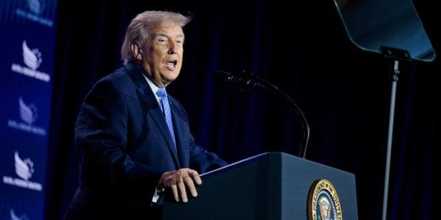Donald Trump menace de droits de douane de 100 % les pays qui mettraient en place une taxation des services numériques