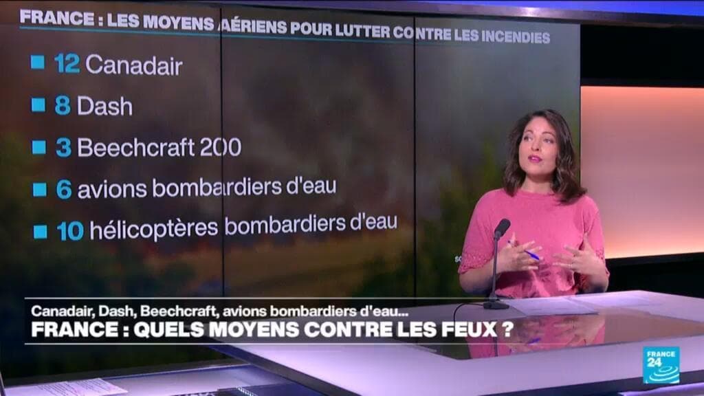 De quels moyens matériels dispose la France pour lutter contre les incendies ?